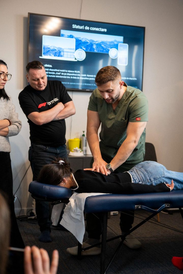 Curs chiropractică Chișinău – învață tehnici HVLA aplicabile clinic cu Cristian Drosu